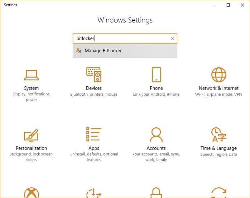 کار با ابزار BitLocker برای رمز گذاری فایل و پوشه ویندوز 10