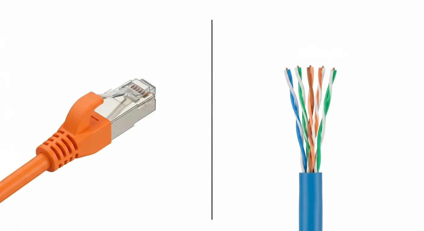 مقایسه کابل شبکه و پچ کورد