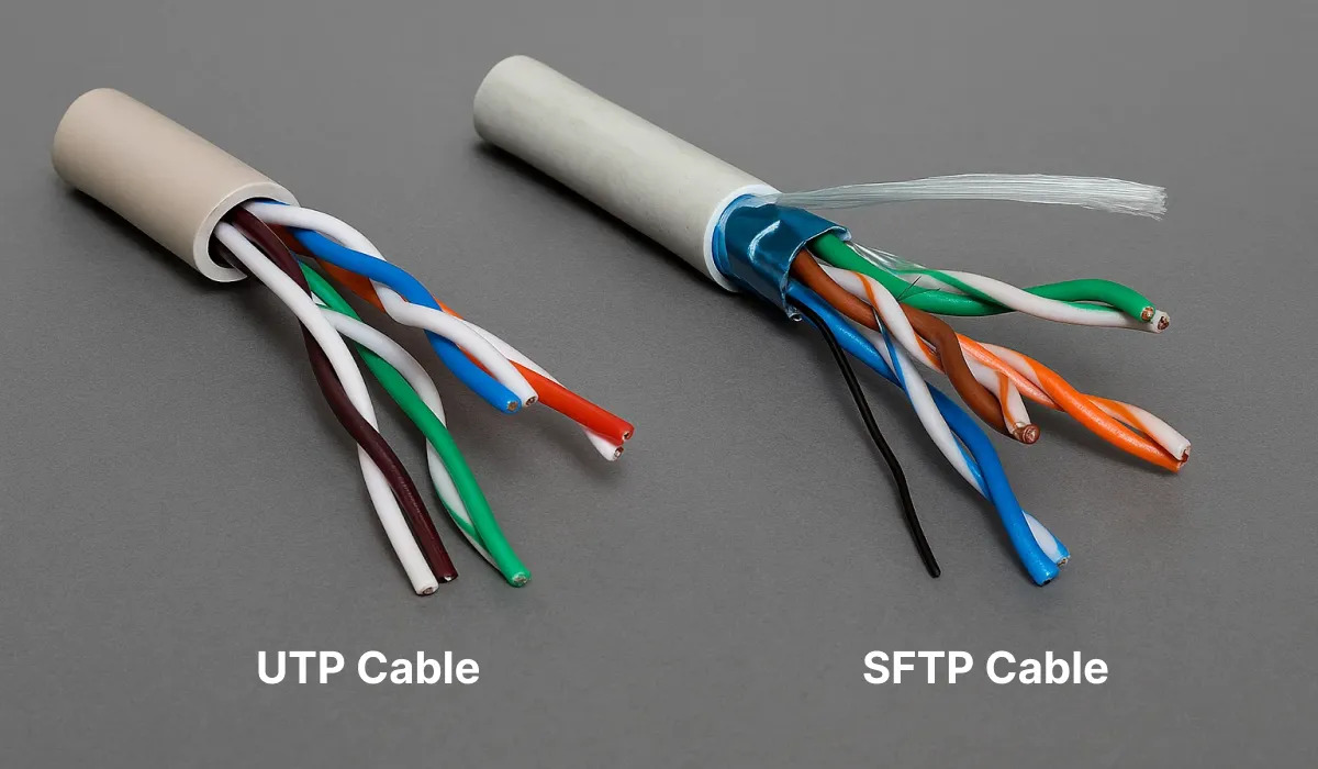 پچ کورد Cat6a SFTP