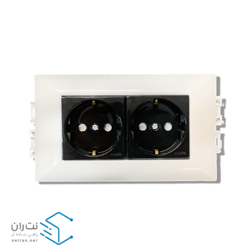 کادر 4 ماژول ترانک 50×150 سوپیتا (سفید)