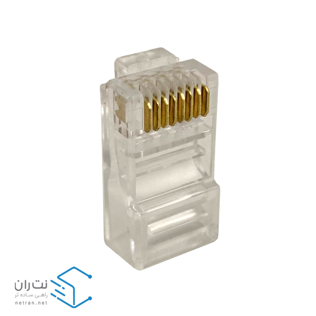 سوکت شبکه امپ Cat6 UTP بسته 500 عددی