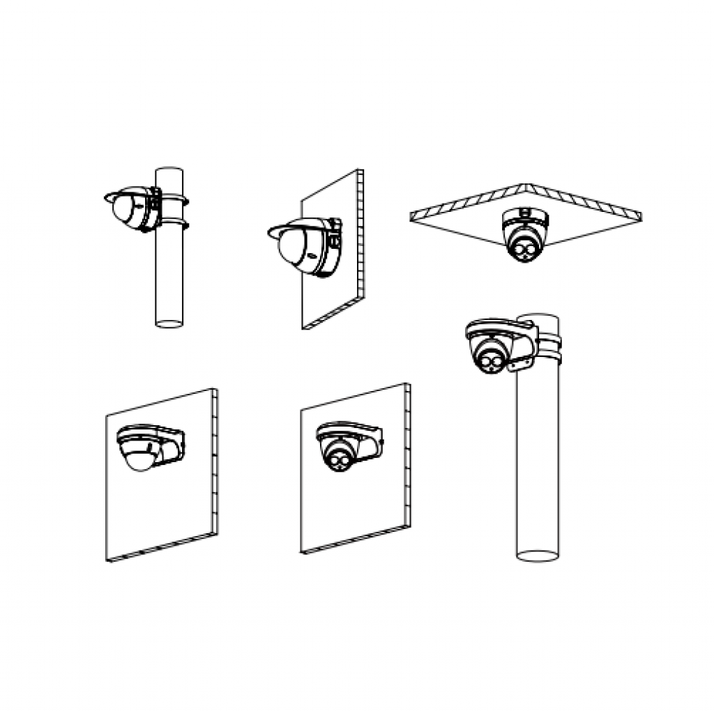 دوربین مدار بسته دام داهوا مدل HDBW2221R-Z