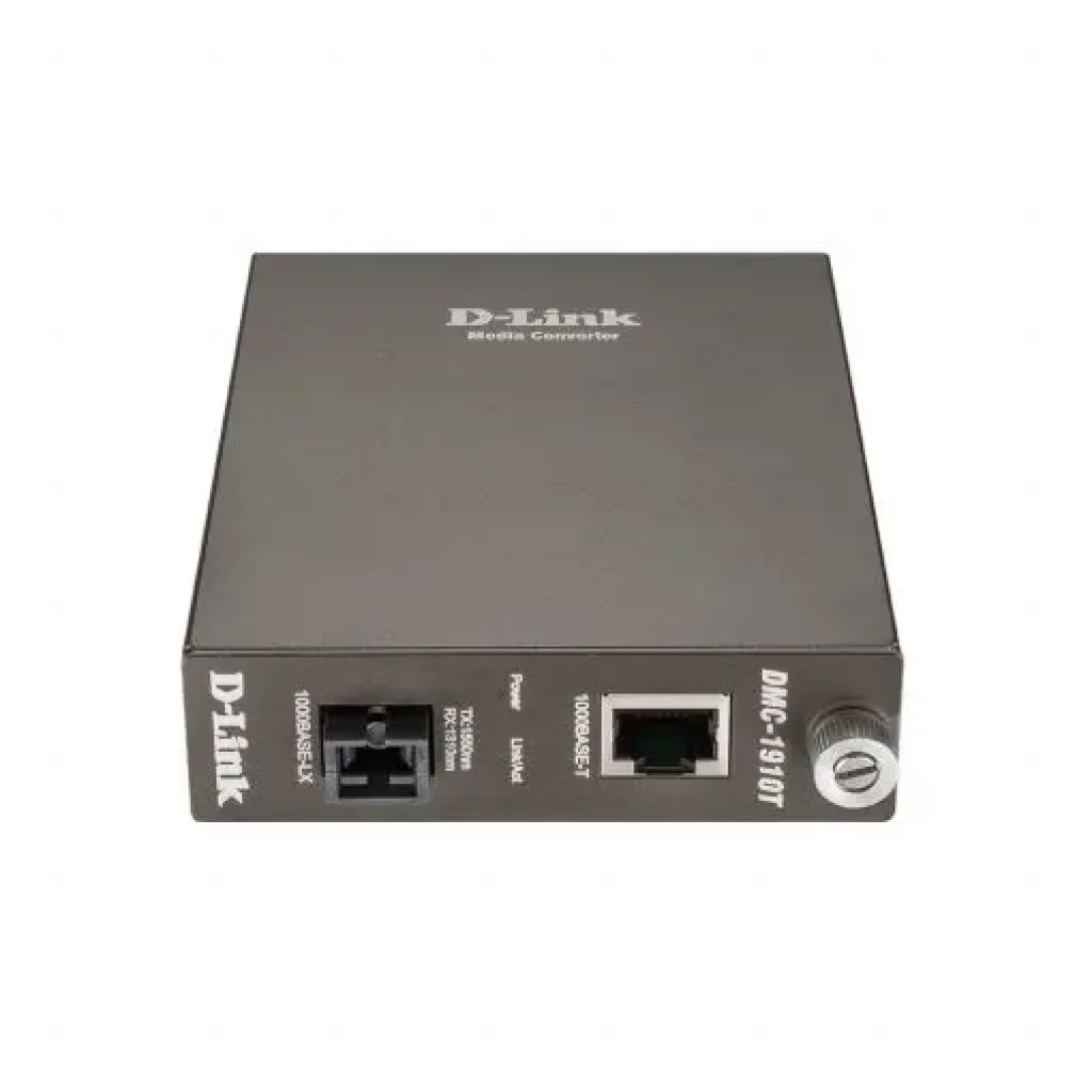 مبدل فيبر نوری به اترنت دی لينک DMC-1910T