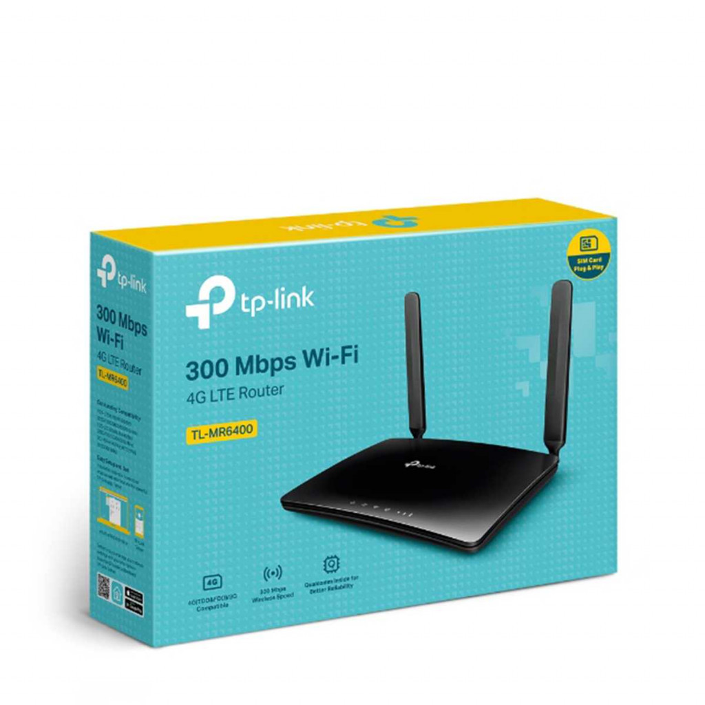 مودم روتر بی‌سیم 4G/LTE تی پی لینک مدل TL-MR6400