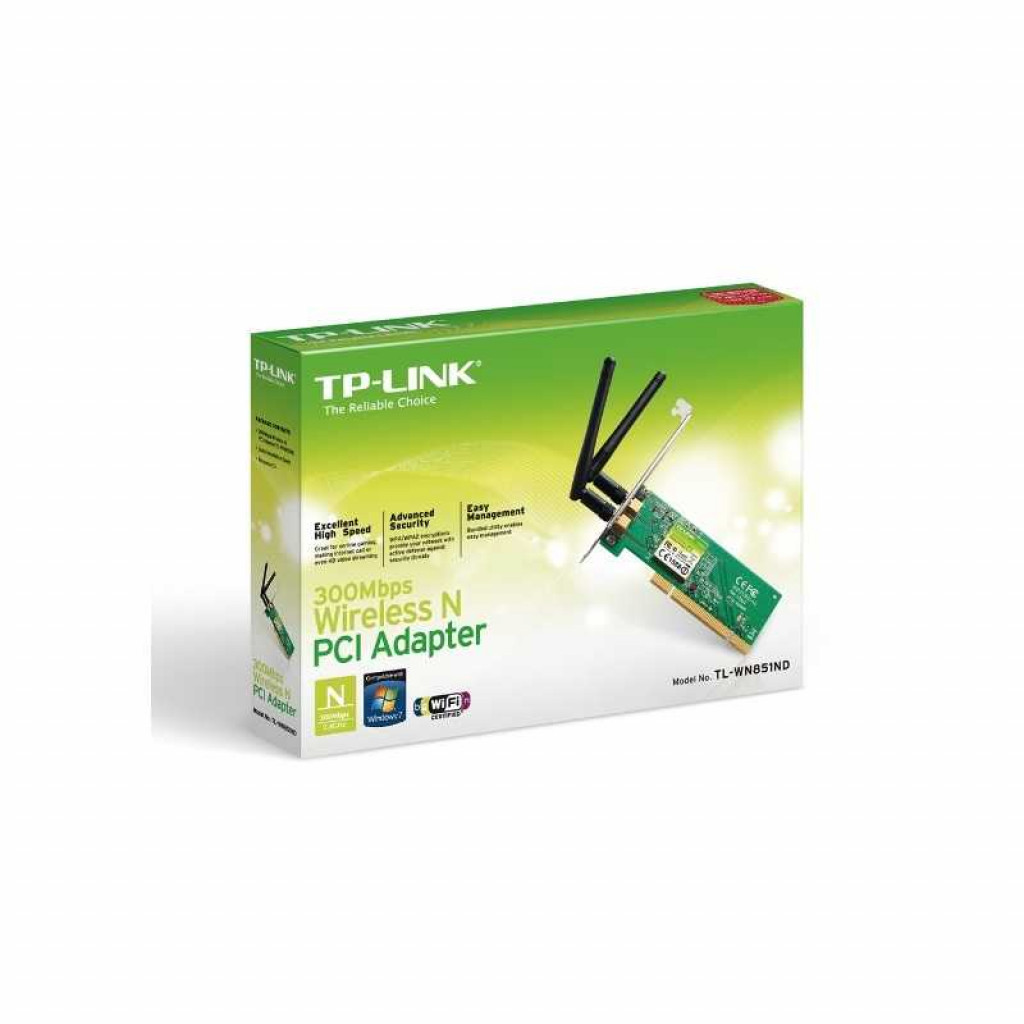 کارت شبکه PCI Express وایرلس تی پی لینک TL-WN851ND