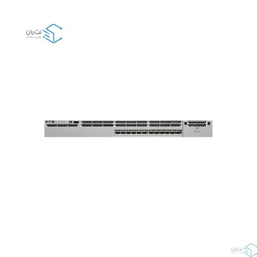 سوئیچ شبکه 12 پورت سیسکو مدل WS-C3850-12S-S