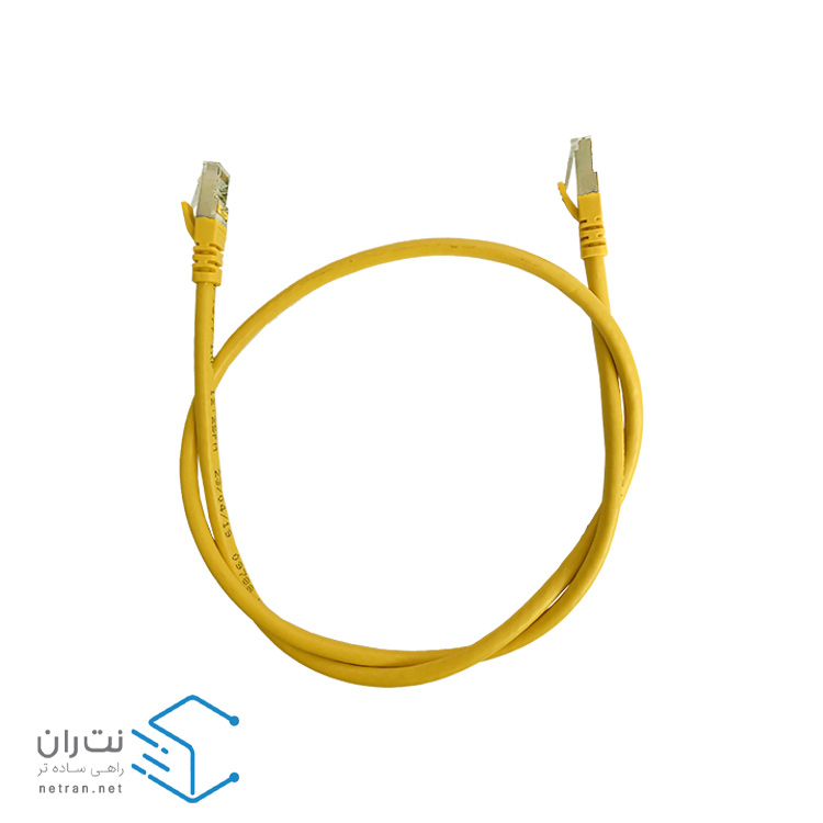 پچ کورد لگراند (کابل لن) Cat6 SFTP روکش PVC زرد 1 متری