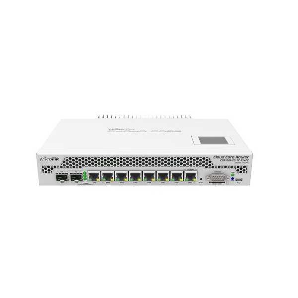 روتر میکروتیک CCR1009-7G-1C-1S+PC | قیمت و خرید | نت‌ران