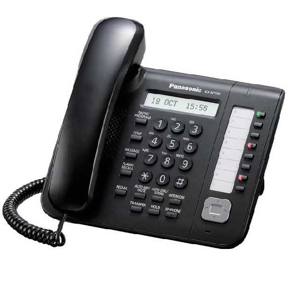 تلفن سانترال پاناسونیک Panasonic KX-NT551 | قیمت | نت‌ران