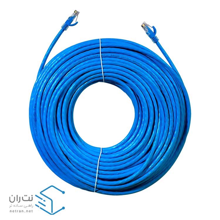 پچ کورد بلدن (کابل لن) Cat6 UTP با متراژ 40 متری (در 8 رنگ)-4