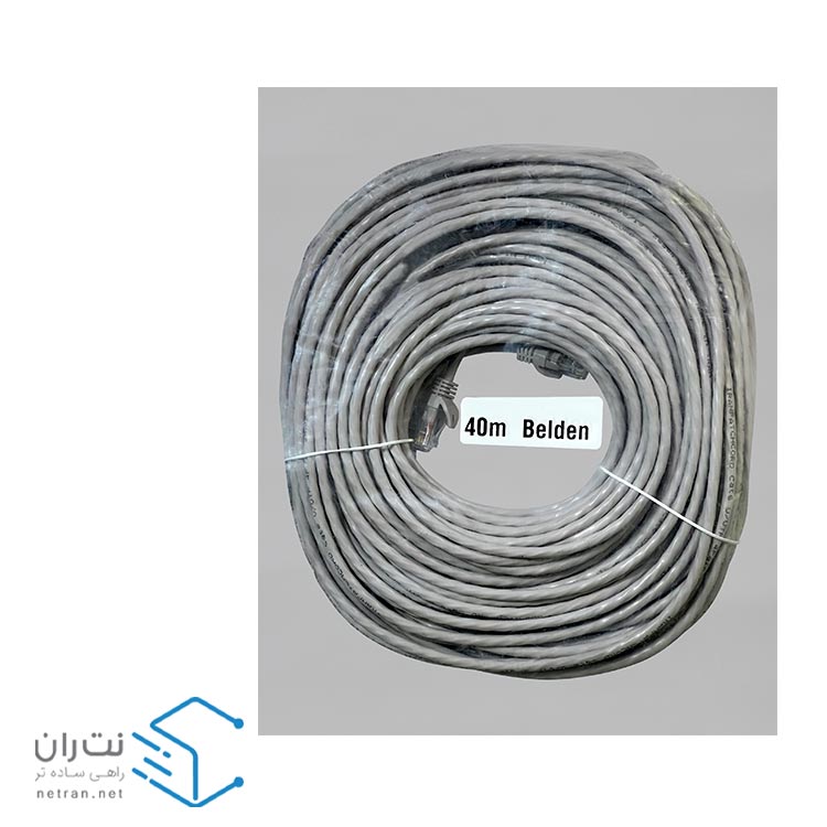 پچ کورد بلدن (کابل لن) Cat6 UTP با متراژ 40 متری (در 8 رنگ)-6