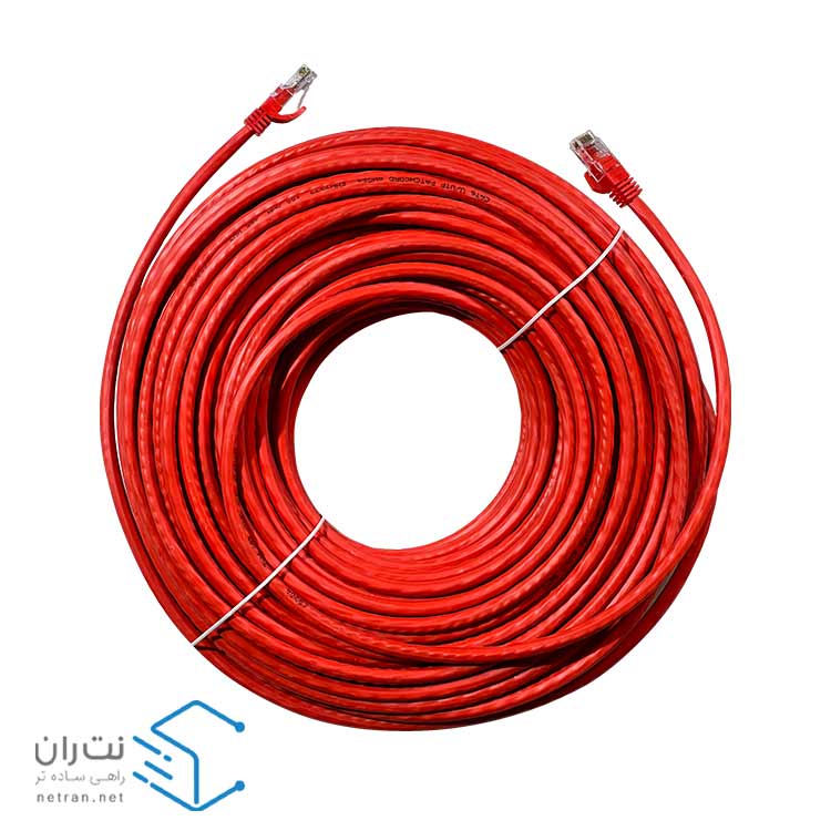 پچ کورد بلدن (کابل لن) Cat6 UTP با متراژ 40 متری (در 8 رنگ)-1