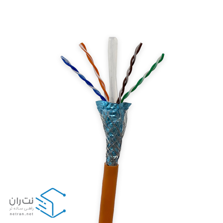 قیمت و خرید کابل شبکه نگزنس Cat6 SFTP روکش PVC پرمننت | نت ران