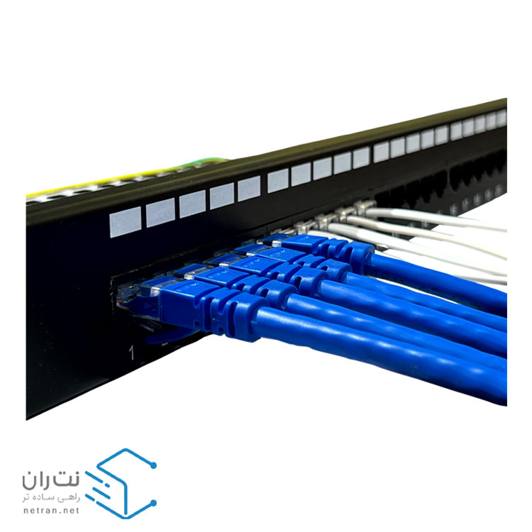 خرید پچ پنل تلفن ونتولینک 25 پورت RJ45 (ویس پنل) | نت ران