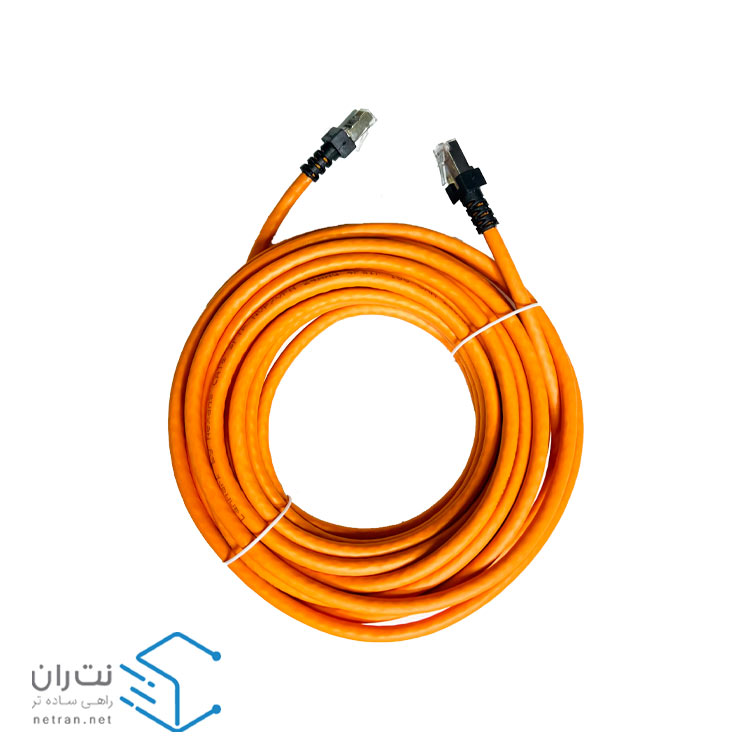 قیمت و خرید پچ کورد نگزنس Cat6 SFTP روکش PVC با متراژ 10 متر | نت ران