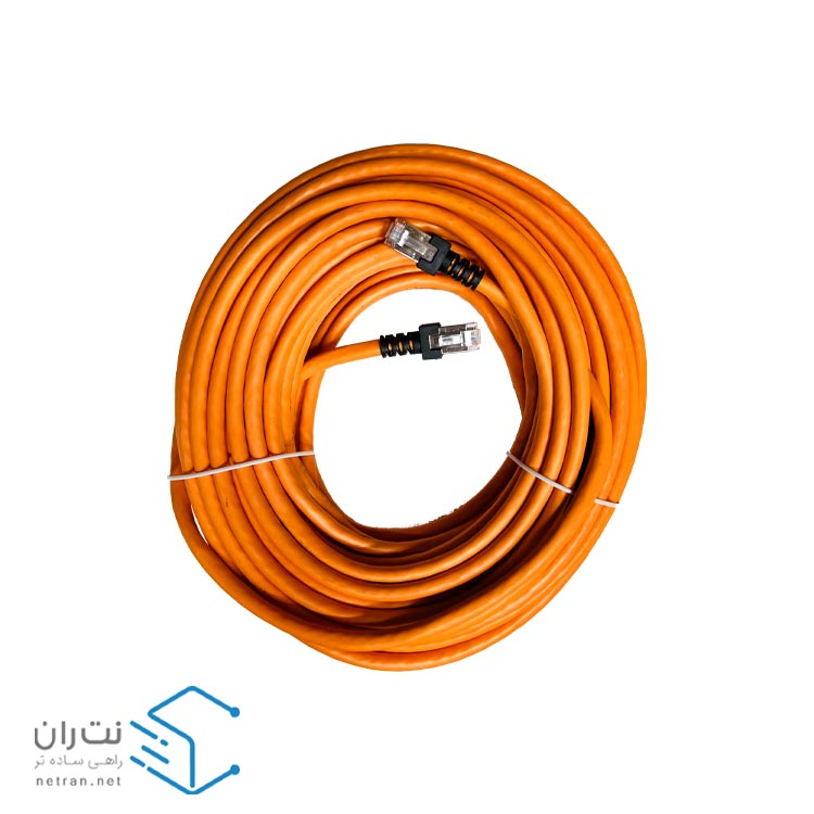 پچ کورد نگزنس (کابل لن) Cat6 SFTP روکش PVC نارنجی 20 متری