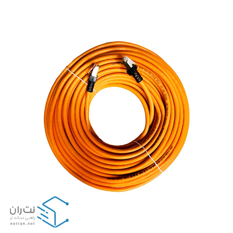 پچ کورد نگزنس (کابل لن) Cat6 SFTP روکش PVC نارنجی 30 متری