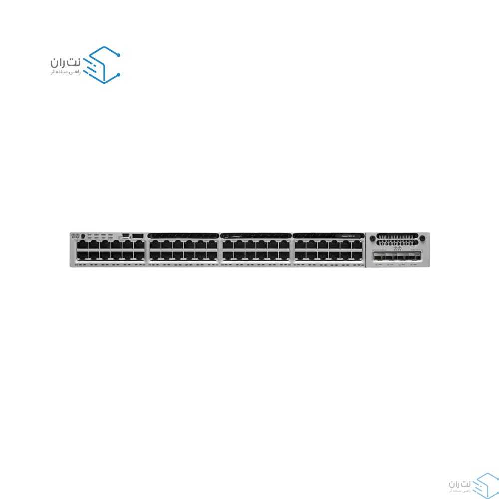 قیمت و خرید سوییچ شبکه 48 پورت سیسکو مدل WS-C3850-48T-S | نت ران