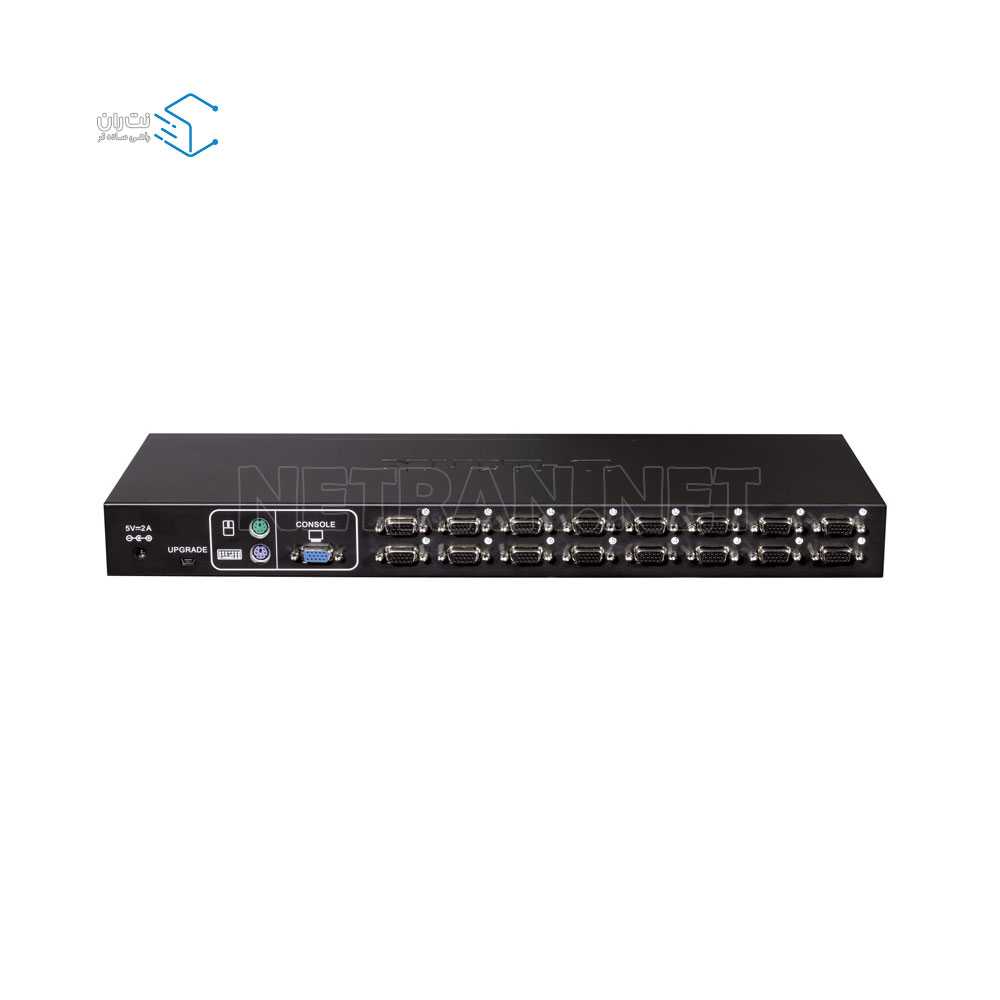 قیمت و خرید سوییچ شبکه 16 پورت دی لینک مدل KVM-450 | نت ران