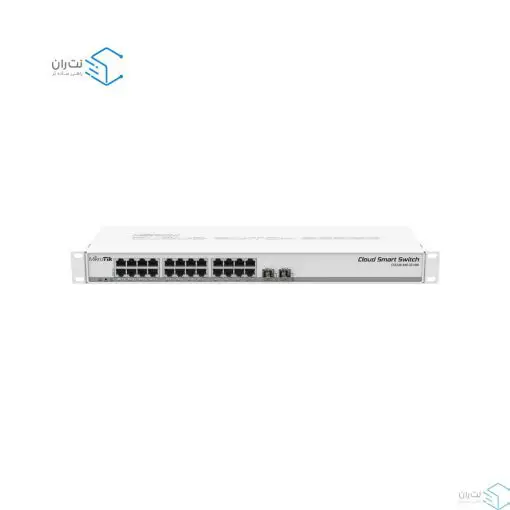 قیمت و خرید سوییچ شبکه 24 پورت میکروتیک مدل CSS326-24G-2S+RM | نت ران