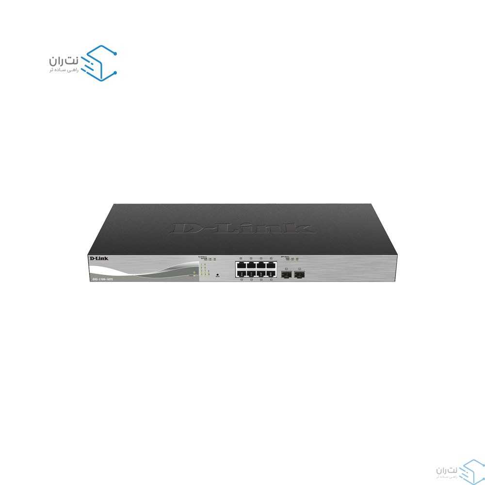 سوییچ شبکه 8 پورت گیگابیت DXS-1100-10TS | نت ران