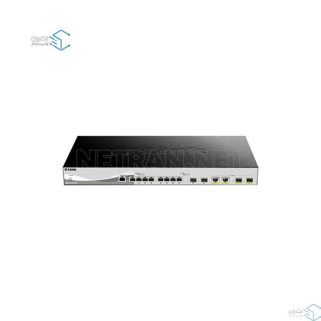 سوئیچ شبکه 12 پورت هوشمند دی لینک مدل DXS-1210-12TC
