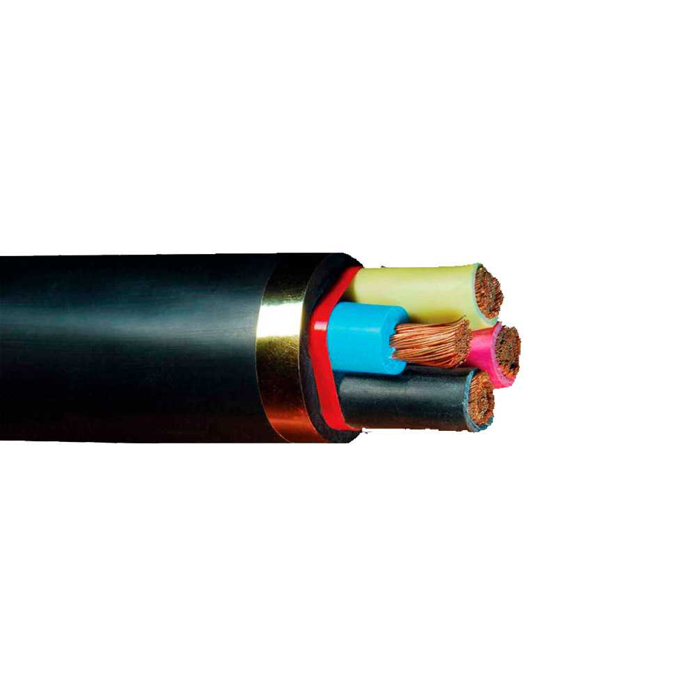 کابل برق افشان 50+95×3 افشارنژاد خراسان حلقه کلاف مشکی-1
