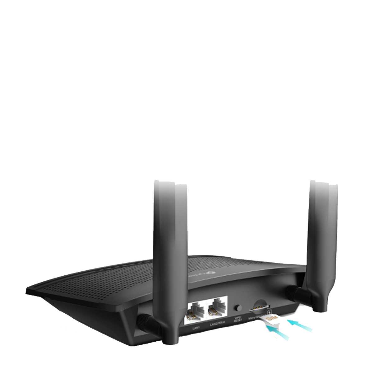 مودم روتر بی‌سیم 4G/LTE تی پی لینک مدل TL-MR100، نسخه 1-2