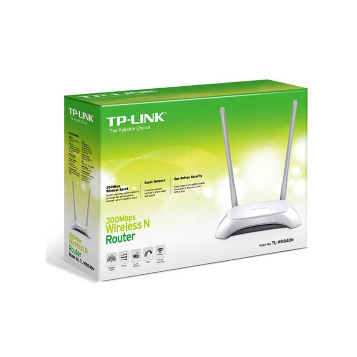 مودم روتر بی‌سیم تی پی لینک مدل TL-WR840N V1-2