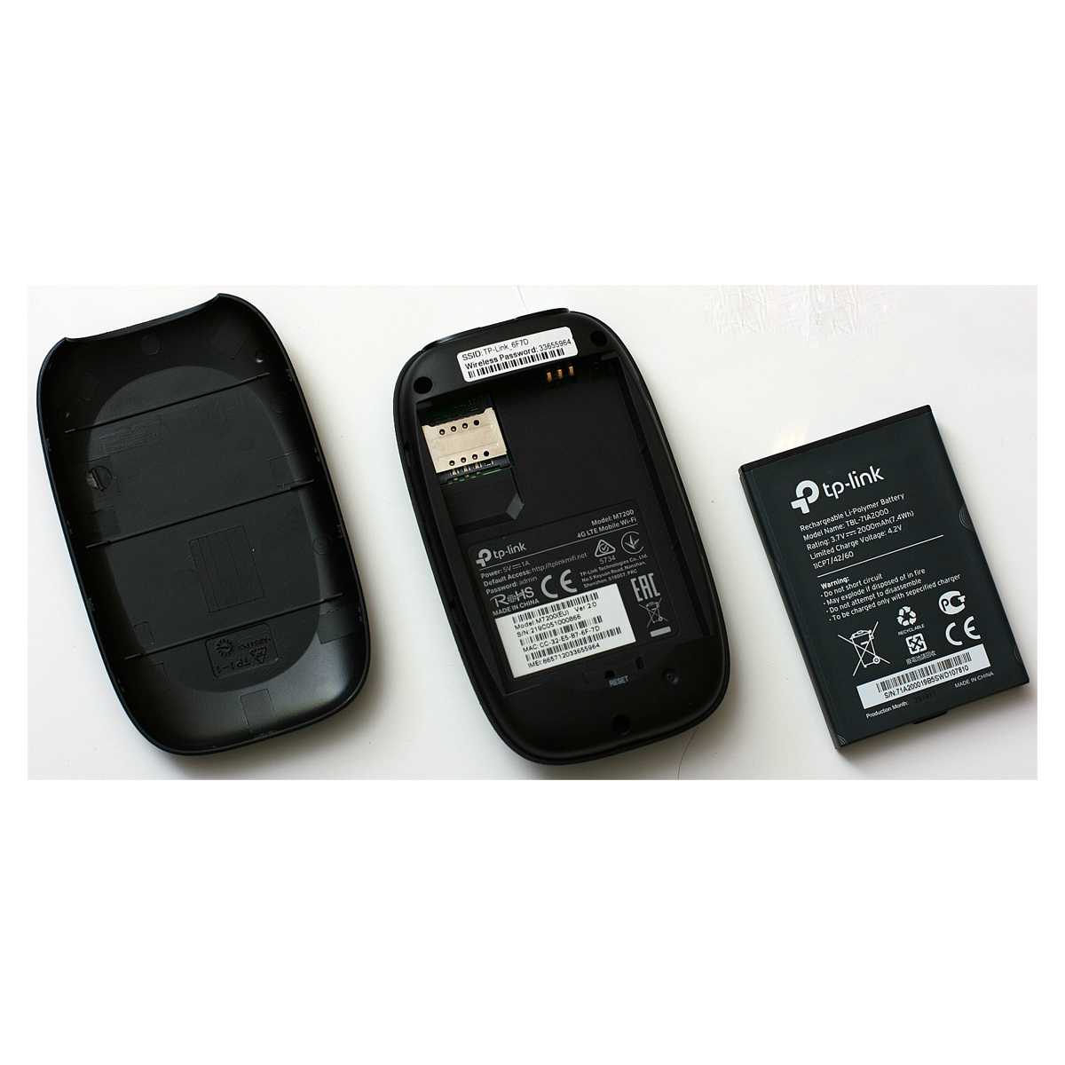 مودم قابل حمل 4G LTE تی پی لینک مدل M7200 نسخه 2-6