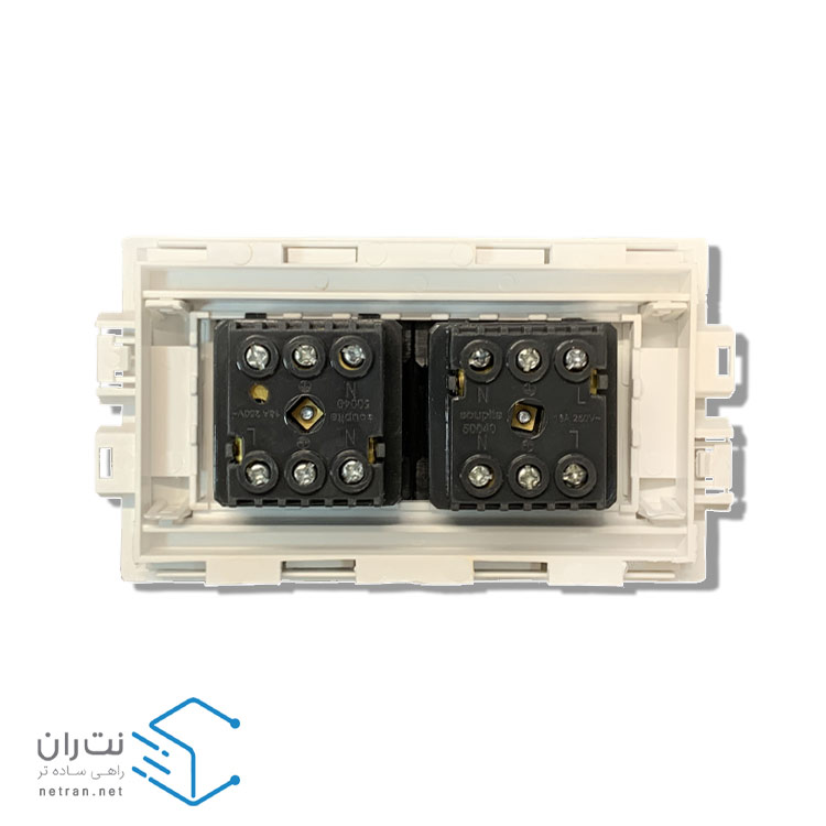 کادر 4 ماژول ترانک 50×150 سوپیتا (سفید)-4