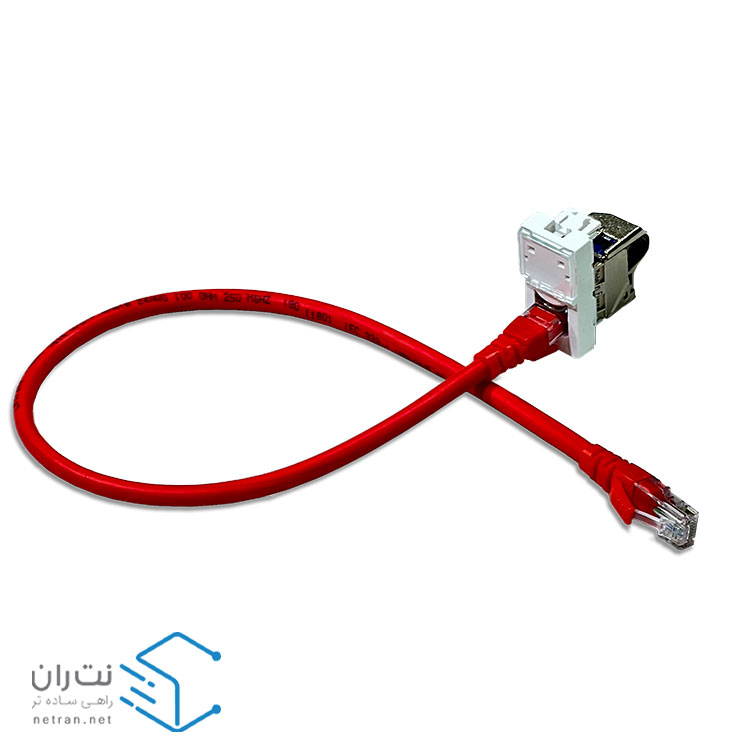 پچ کورد لگراند (کابل لن) Cat6 UTP روکش PVC قرمز 30 سانتی متری (0.3m)-5