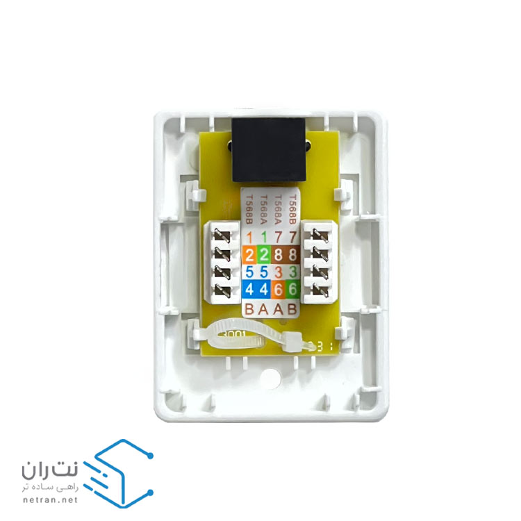 کیستون باکس Cat6 تک پورت UTP ونتولینک-3