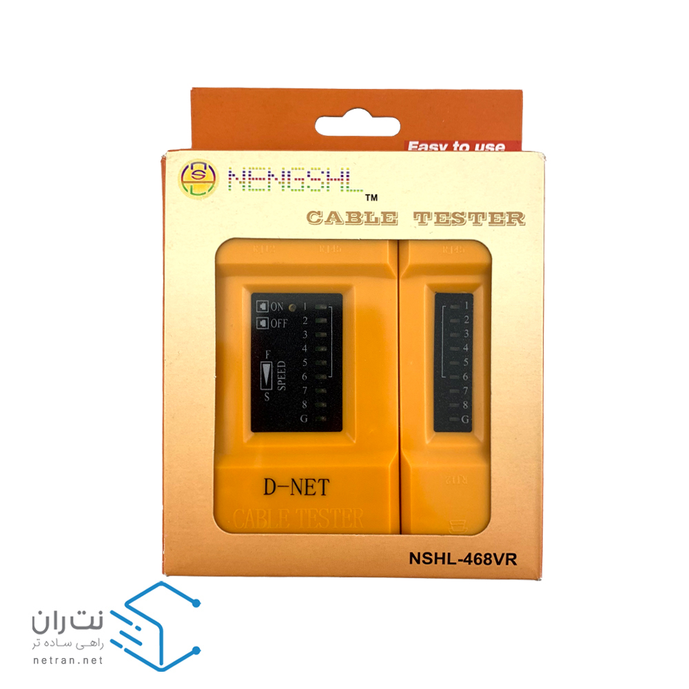 تستر شبکه دی نت مدل NSHK-468VR-3
