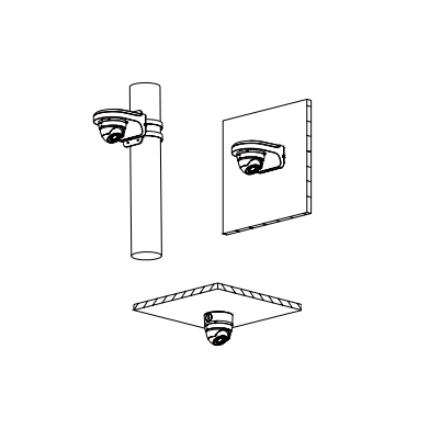 دوربین مدار بسته دام داهوا مدل HDW2401EM-3
