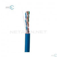 کابل شبکه لگراند Cat6 UTP تمام مس تست فلوک پرمننت روکش LSZH حلقه 305 متری | نت‌ ران