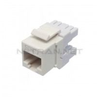 کیستون شبکه Cat5e UTP سانت 90 درجه - قیمت و فروش | فروشگاه نت ران