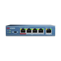 قیمت و خرید سوییچ 5 پورت PoE غیرمدیریتی هایک ویژن مدل DS-3E0105P-E | نت ران