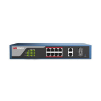قیمت و خرید سوییچ 8 پورت مدیریتی PoE تحت شبکه هایک ویژن مدل DS-3E1310P-E | نت ران