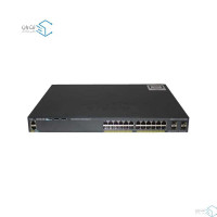 قیمت و خرید سوییچ شبکه 24 پورت + 4 پورت SFP سیسکو مدل WS-C2960X-24PS-L | نت ران