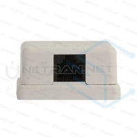 قیمت و خرید کیستون باکس تک پورت Cat6 UTP باگ | نت ران
