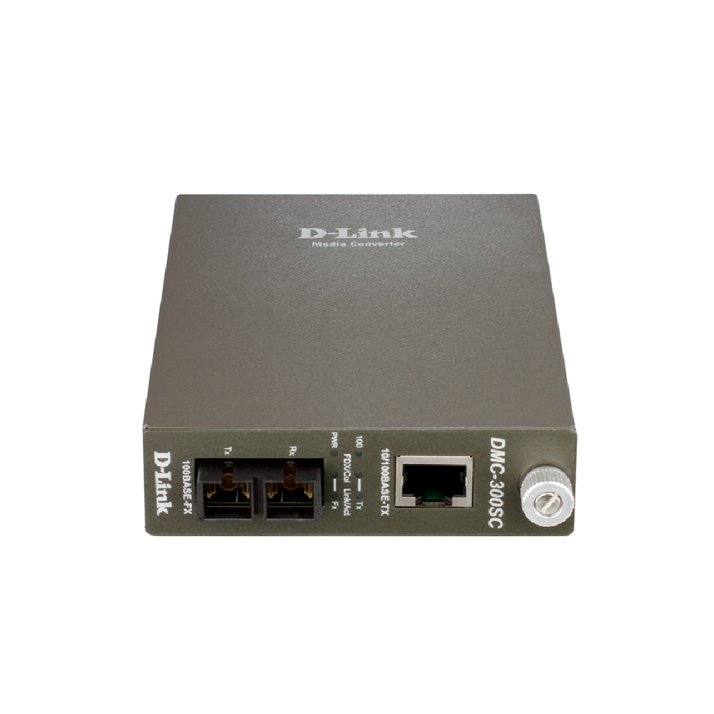 مبدل فيبر نوری به اترنت دی لينک DMC-300SC-2