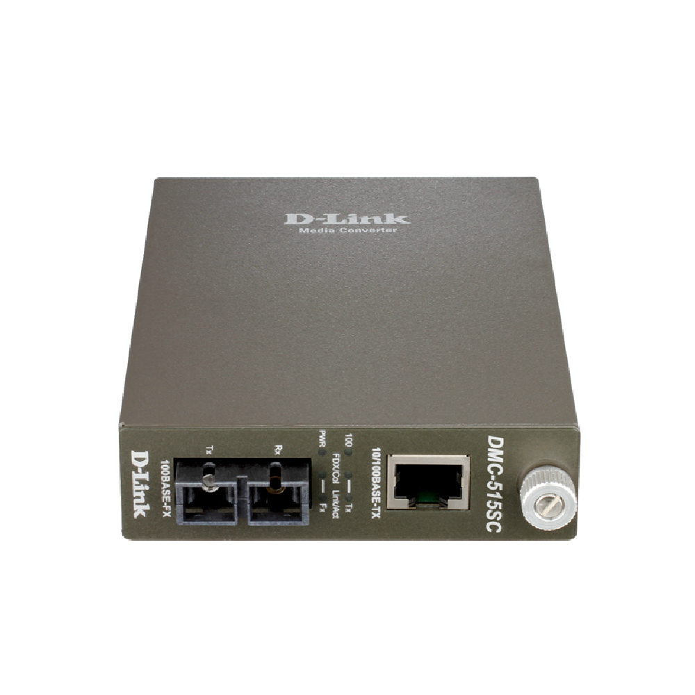 مبدل فيبر نوری به اترنت دی لينک DMC-515SC