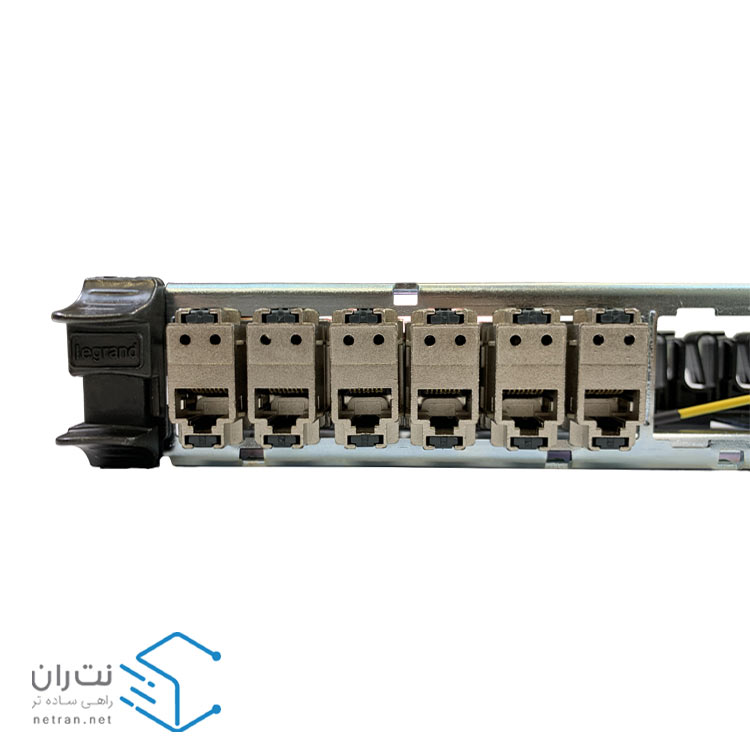 پچ پنل لگراند 24 پورت Cat6 SFTP - مدل: 033563-7