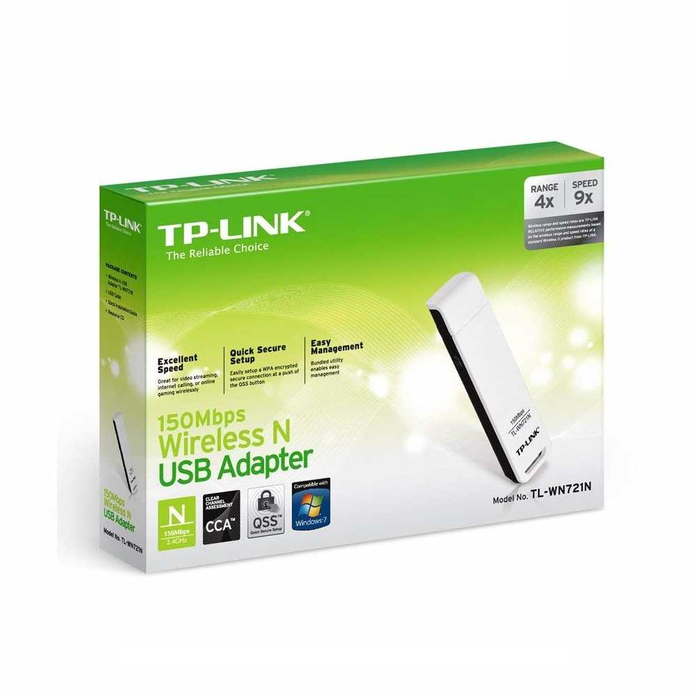 کارت شبکه USB وایرلس تی پی لینک TL-WN721N-3