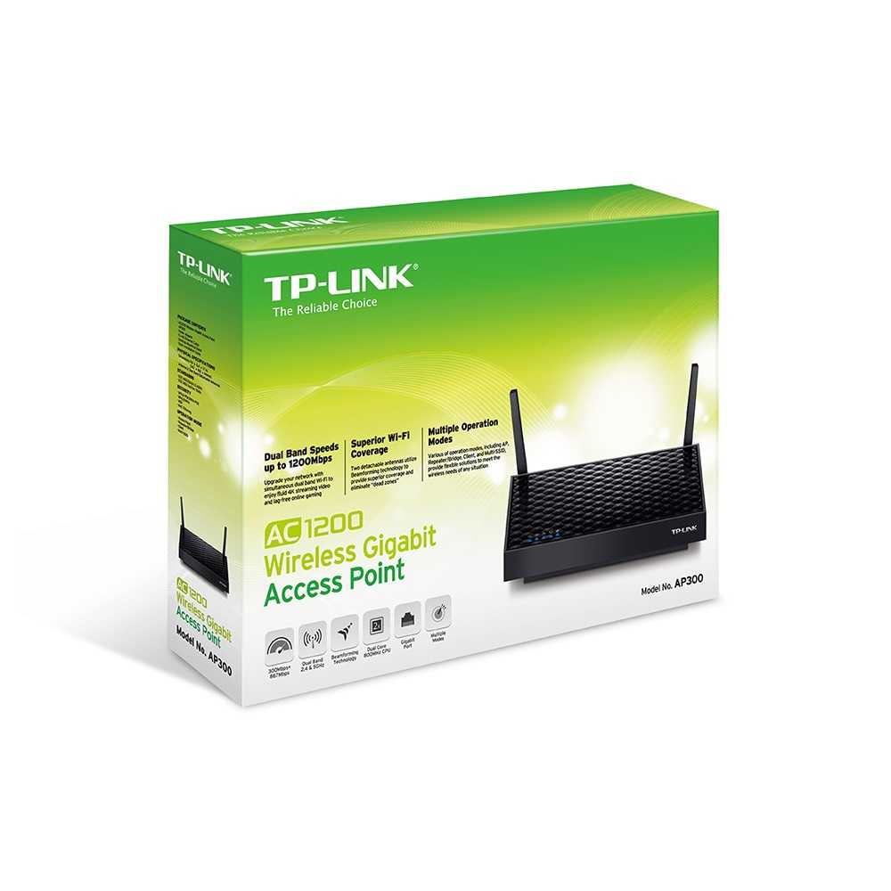 اکسس پوینت دوبانده AC1200 تی پی لینک مدل AP300-4