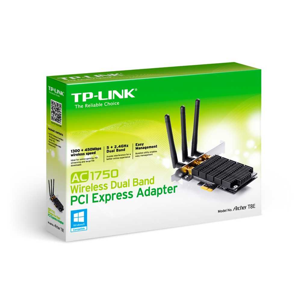 کارت شبکه PCI Express وایرلس تی پی لینک Archer T8E-3