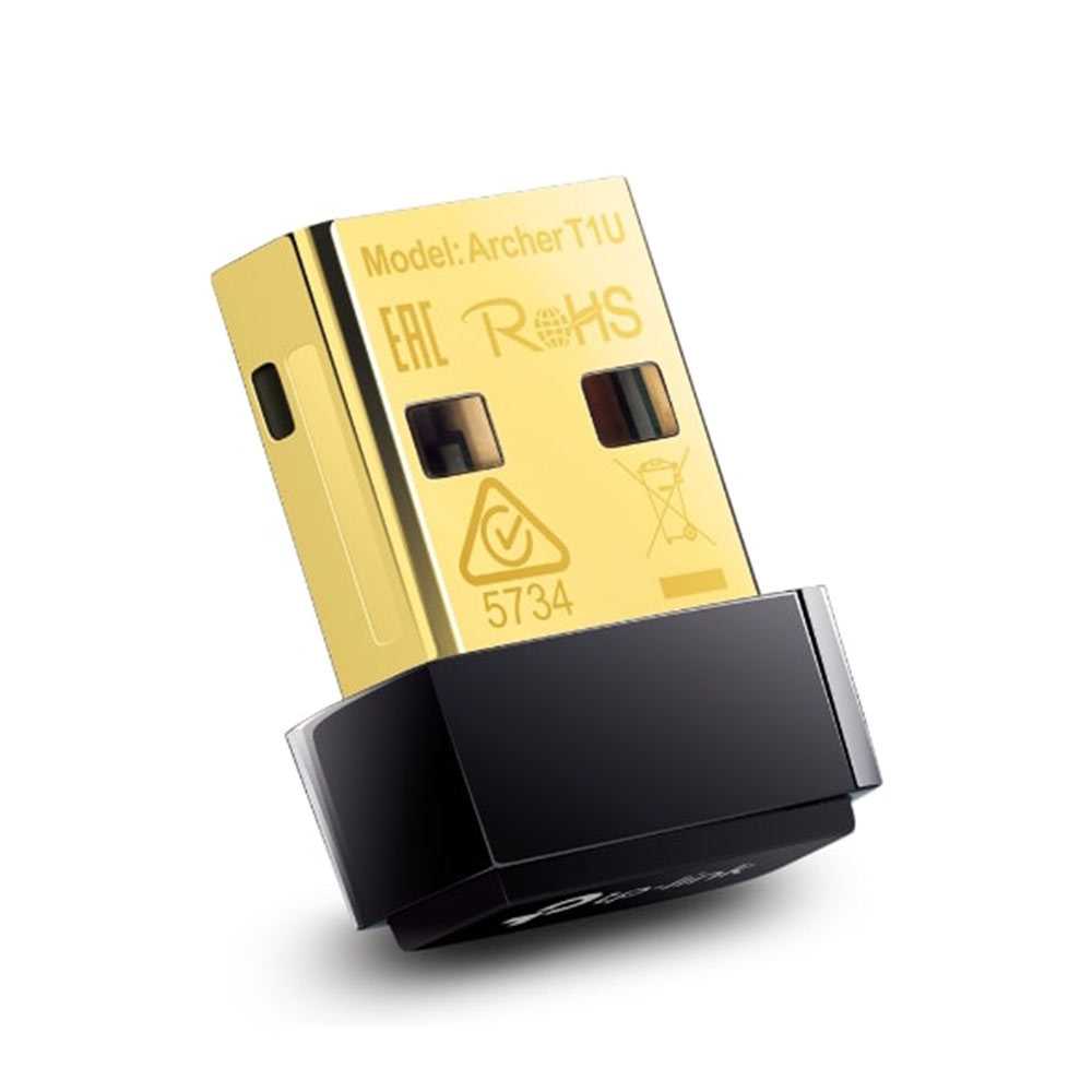 کارت شبکه USB وایرلس تی پی لینک Archer T1U | نت‌ران