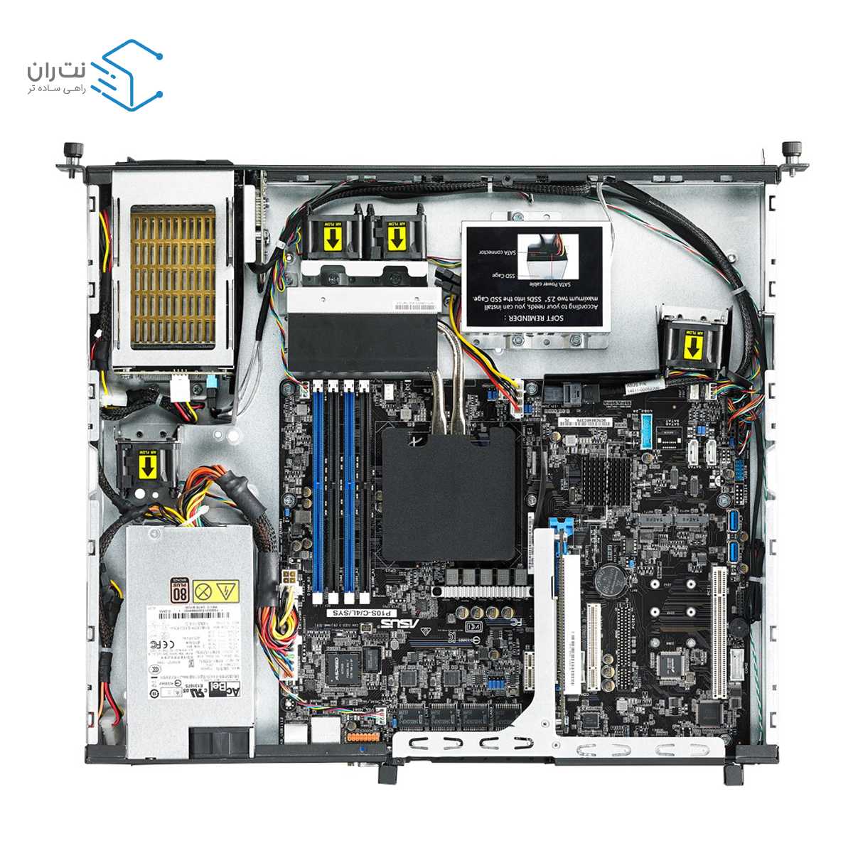 سرور رکمونت ایسوس مدل RS200-E9-PS2-F-4
