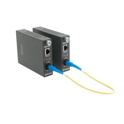 مبدل فيبر نوری به اترنت دی لينک DMC-920R/E | نت‌ران